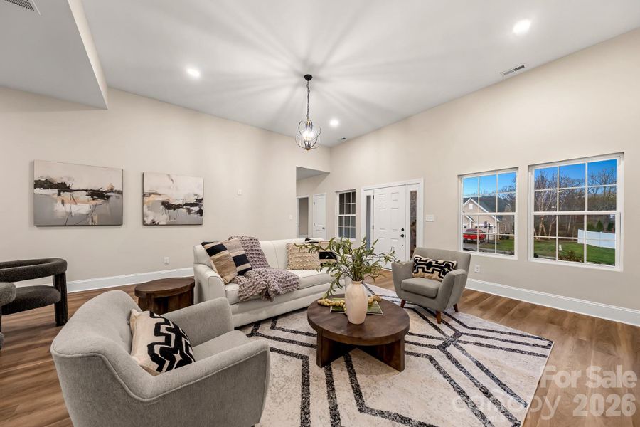 Furnished interior view inside a new home in , Rock Hill (Image 31).