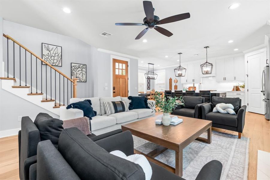 Furnished interior view inside a new home in , Waco (Image 20).