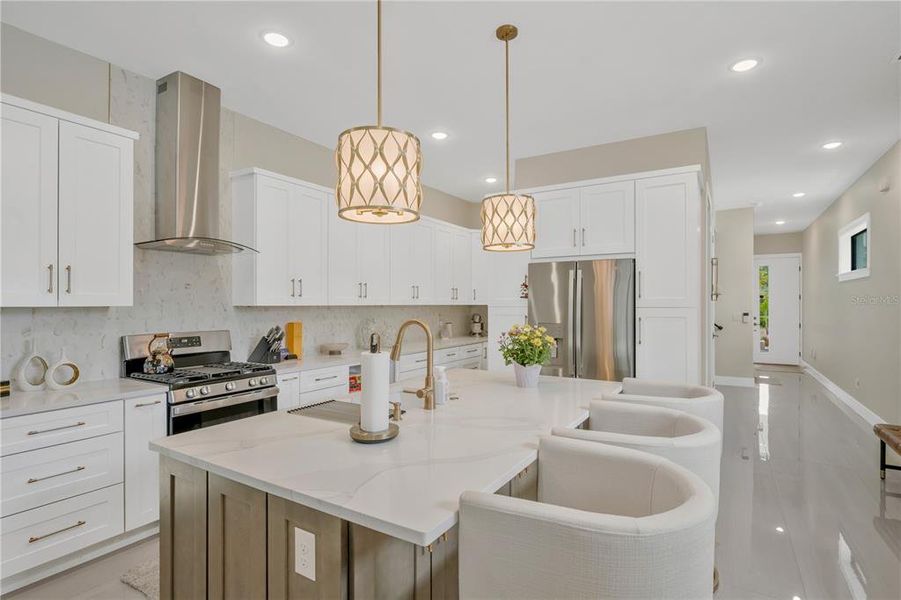 Furnished interior view inside a new home in , Tampa (Image 13).