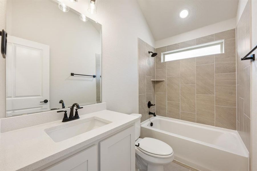 Furnished interior view inside a new home in Godley Ranch Classic, Godley (Image 10).