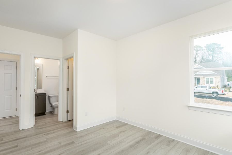 Spacious, unfurnished interior of a new home in Ford Meadows, Garner (Image 22). Spacious, unfurnished interior of a new home in Ford Meadows, Garner (Image 22).