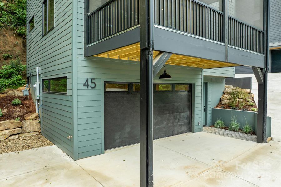 Front exterior of a new home in , Asheville, NC, highlighting curb appeal (Image 18).