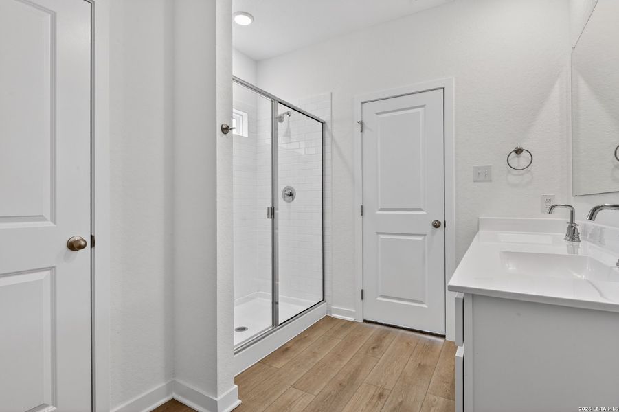 Furnished interior view inside a new home in The Wilder, Adkins (Image 10).