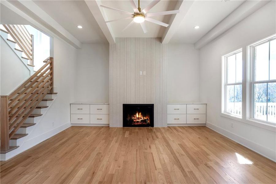 Spacious, unfurnished interior of a new home in , Bogart (Image 42).