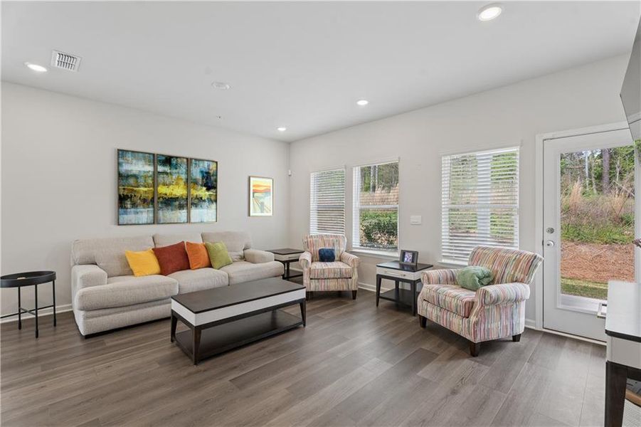 Furnished interior view inside a new home in , Smyrna (Image 15).