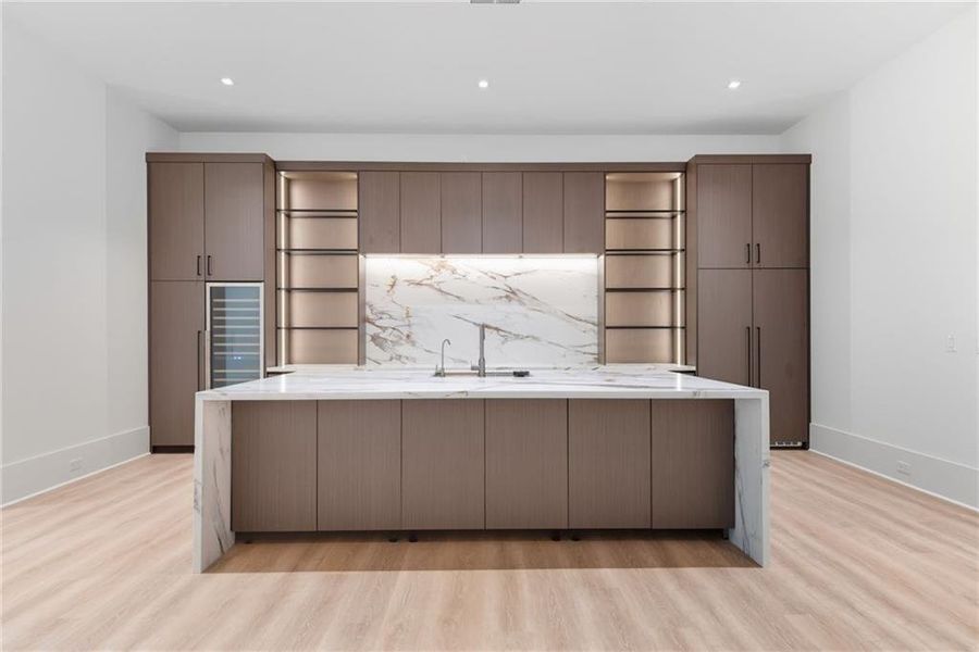 Furnished interior view inside a new home in , Alpharetta (Image 9).