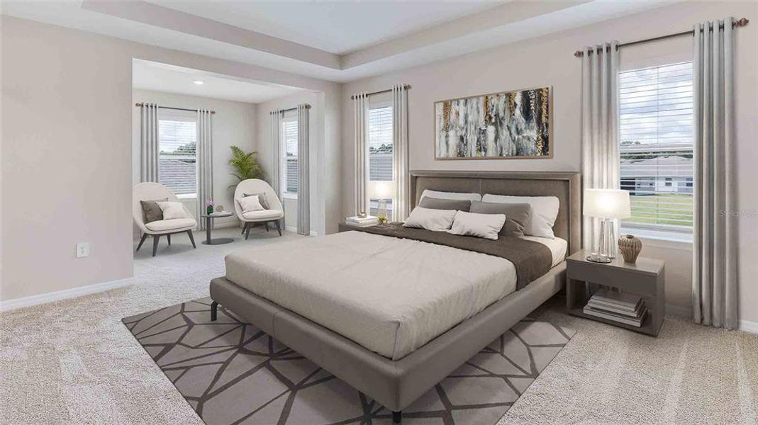 Furnished interior view inside a new home in , Plant City (Image 13).