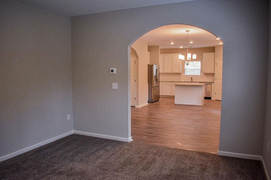 Spacious, unfurnished interior of a new home in , Dallas (Image 58). Spacious, unfurnished interior of a new home in , Dallas (Image 58).