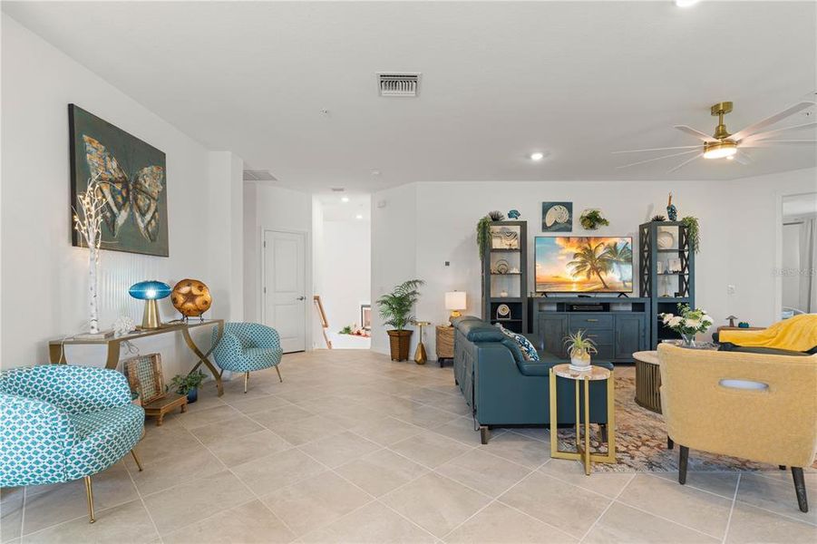Furnished interior view inside a new home in , Punta Gorda (Image 57).