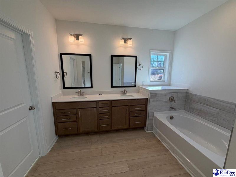 Furnished interior view inside a new home in The Grove, Florence (Image 6).