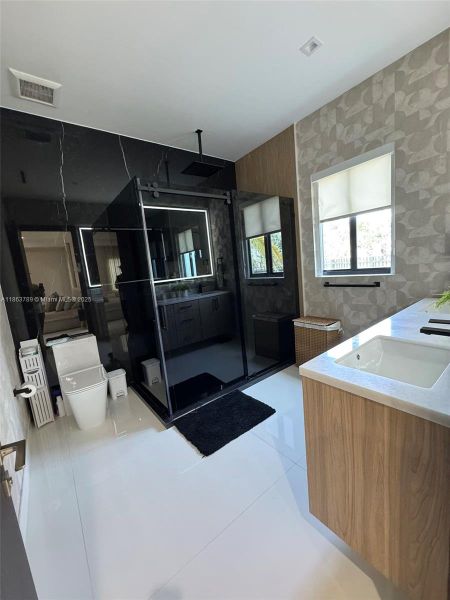 Furnished interior view inside a new home in , Miami (Image 4).