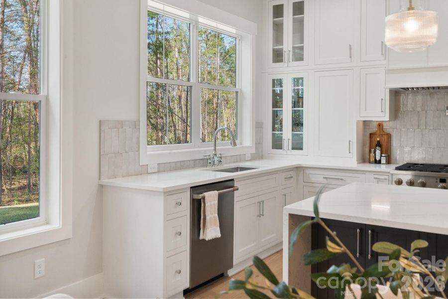 Furnished interior view inside a new home in , Clover (Image 35).