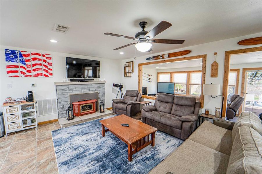 Furnished interior view inside a new home in , Breckenridge (Image 5).