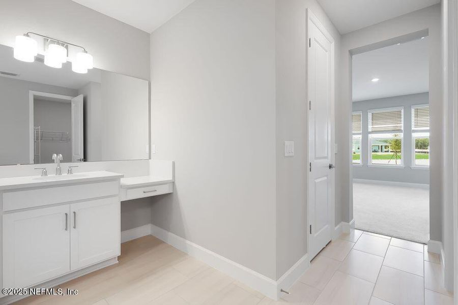 Furnished interior view inside a new home in Colbert Landings, Palm Coast (Image 8).