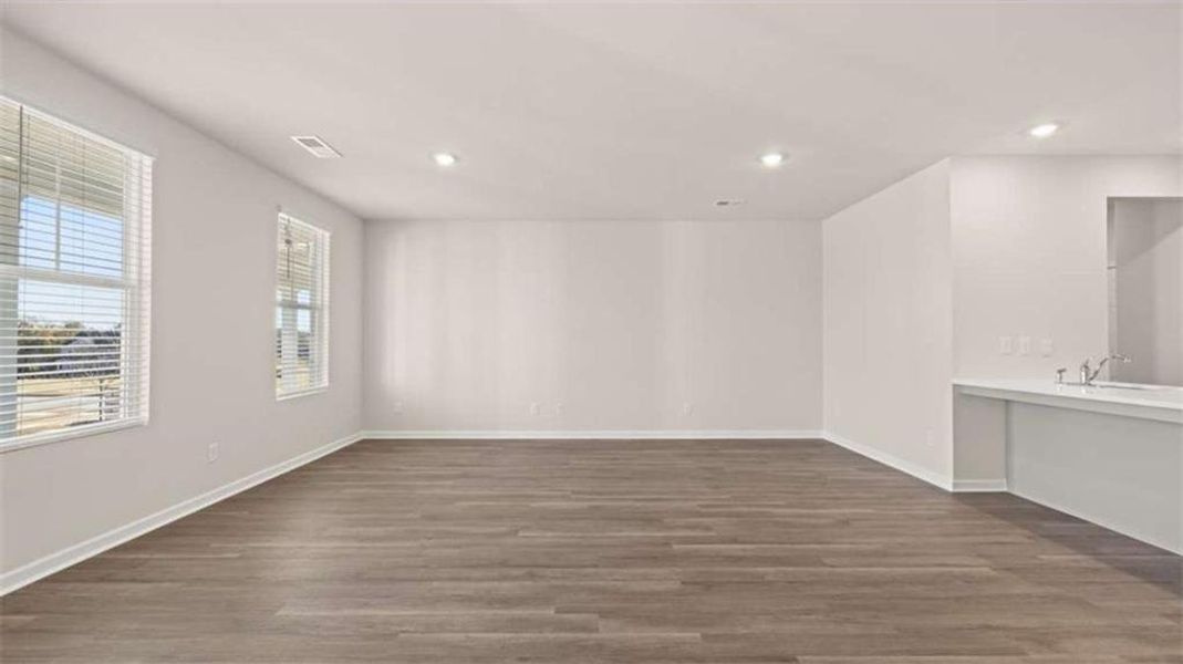 Spacious, unfurnished interior of a new home in Brookland Commons, Monroe (Image 18).