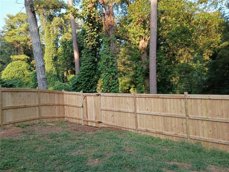Exterior details and patio area of a home in , Atlanta (Image 19).