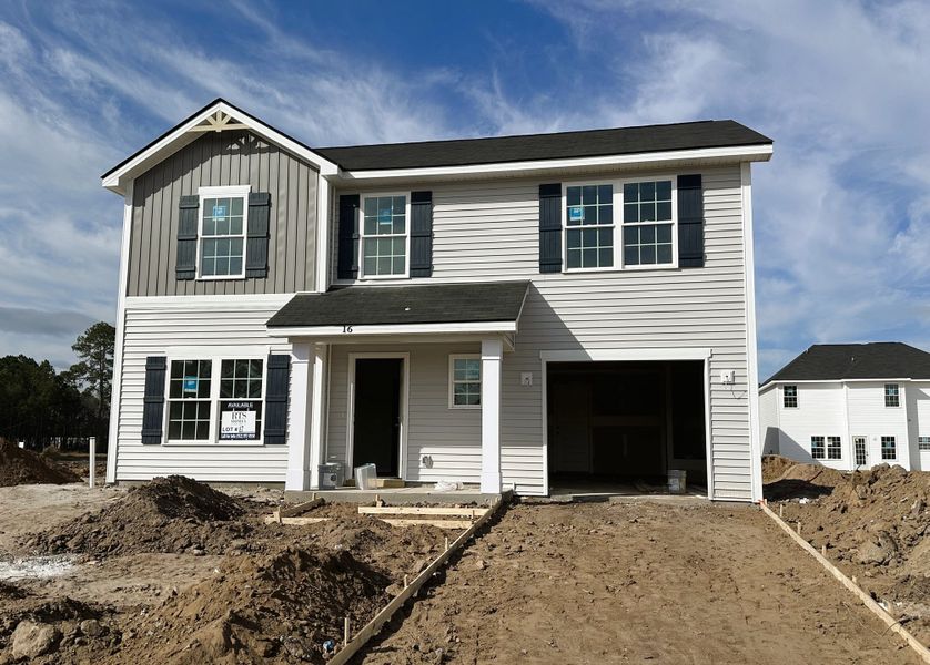 In-progress construction of a new home in Grand Reserve, Hinesville, GA (Image 4).