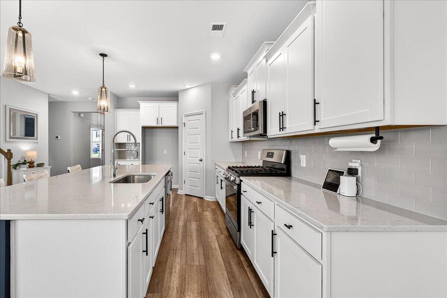 Furnished interior view inside a new home in , Summerville (Image 44).