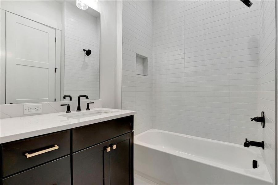 Furnished interior view inside a new home in , Fayetteville (Image 17).