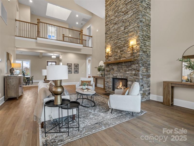 Furnished interior view inside a new home in , Tryon (Image 25).