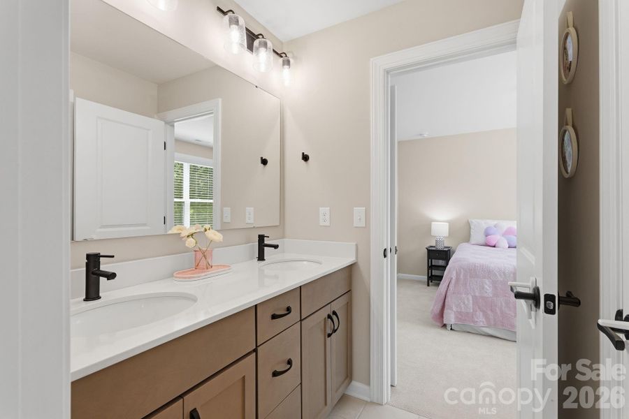 Furnished interior view inside a new home in , Charlotte (Image 34).
