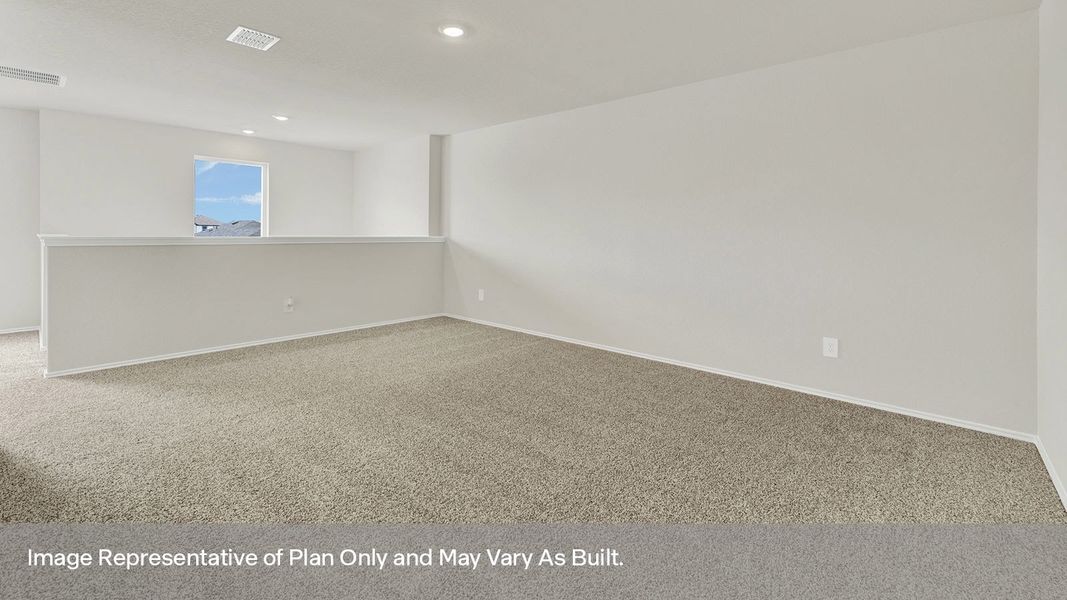 Representative unfurnished interior of a home built from the The Callahan by D.R. Horton in Swenson Heights, Seguin (Image 22). Representative unfurnished interior of a home built from the The Callahan by D.R. Horton in Swenson Heights, Seguin (Image 22).