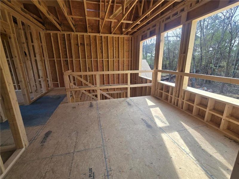 In-progress construction of a new home in Aster, Roswell, GA (Image 14).
