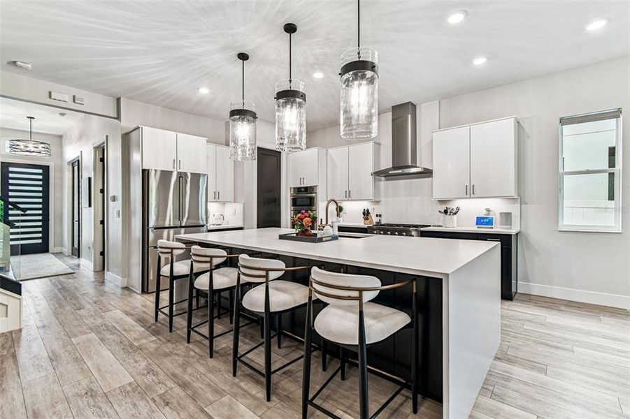 Furnished interior view inside a new home in , Tampa (Image 45).