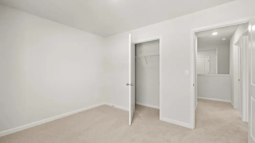 Representative unfurnished interior of a home built from the Pattison by D.R. Horton in Branford Crossing, Stockbridge (Image 21).