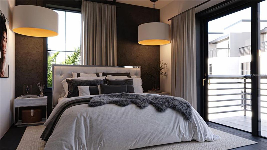 Furnished interior view inside a new home in , Ormond Beach (Image 8).