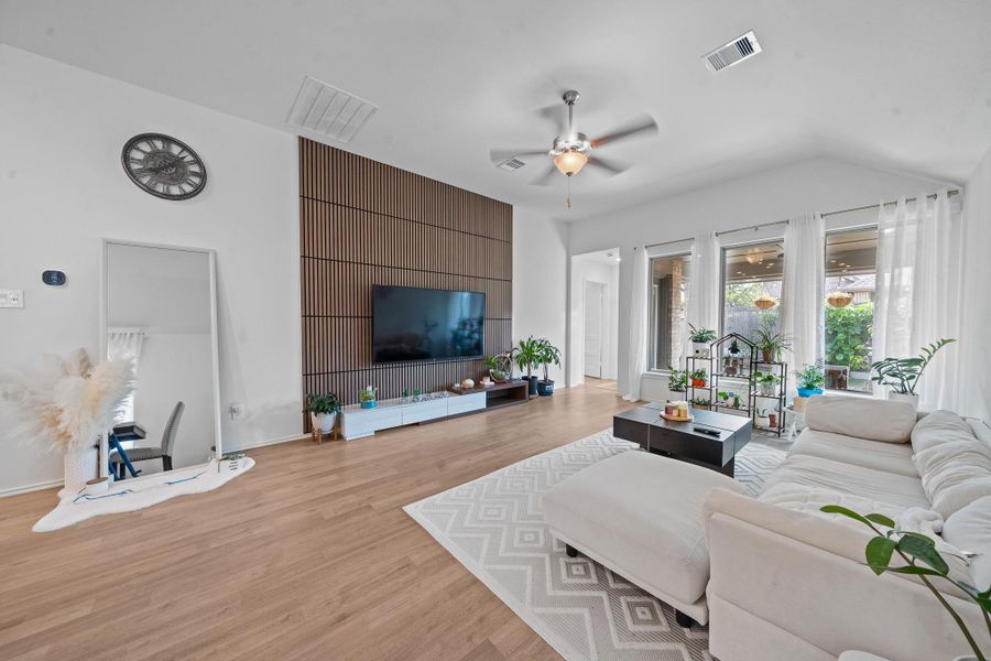 Furnished interior view inside a new home in , Cypress (Image 14).