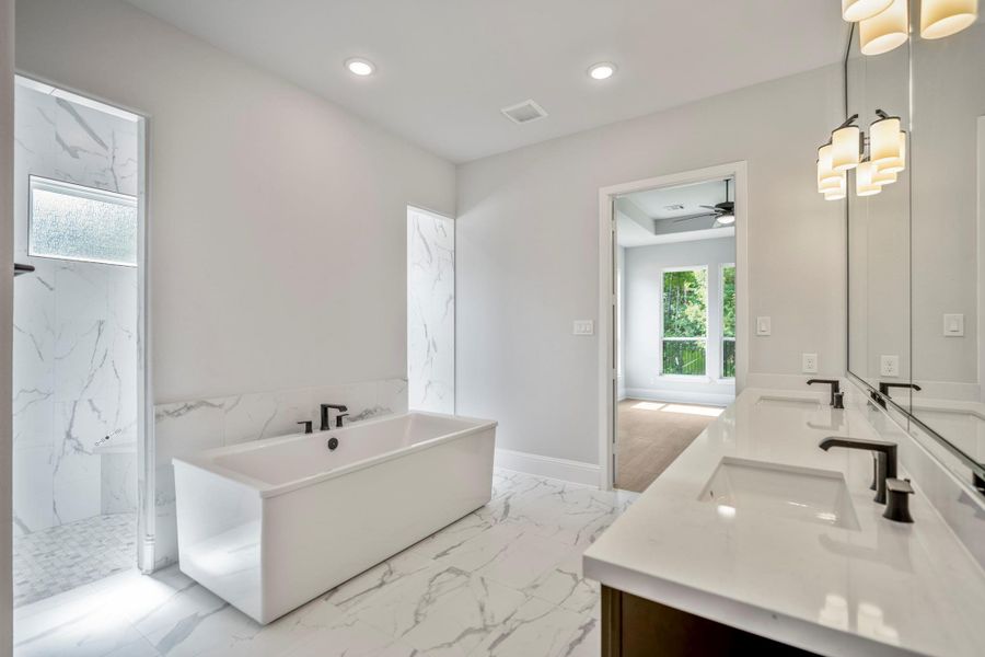 Furnished interior view inside a new home in Colton, Todd Mission (Image 8). Furnished interior view inside a new home in Colton, Todd Mission (Image 8).