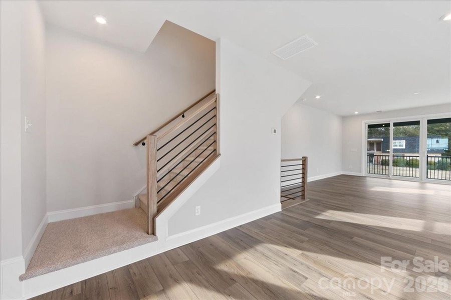 Open Rails to the 3rd Floor Open Rails to the 3rd Floor