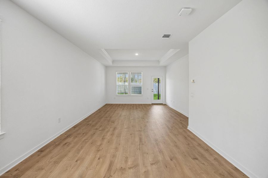 Spacious, unfurnished interior of a new home in Pulte Homes at Two Step Farm, Montgomery (Image 21).