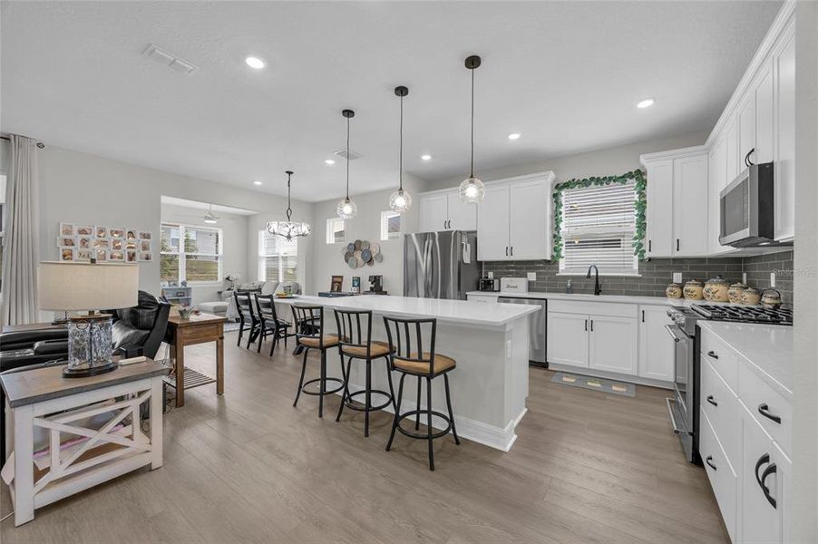 Furnished interior view inside a new home in , Minneola (Image 9).
