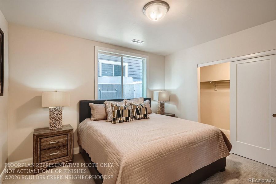 Furnished interior view inside a new home in , Broomfield (Image 17).