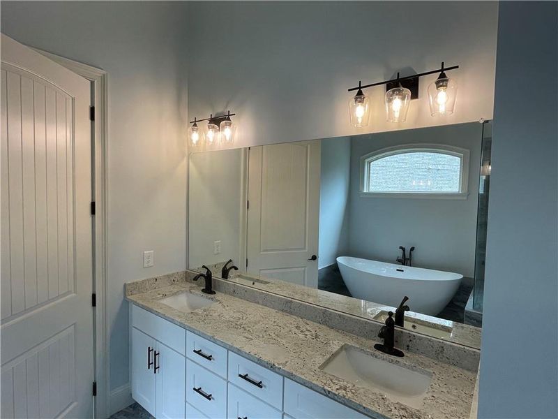 Furnished interior view inside a new home in , Marietta (Image 6).