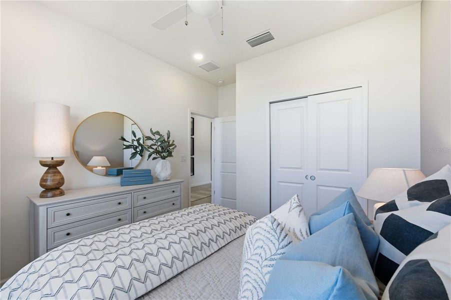 Furnished interior view inside a new home in Brystol North at Wylder, Port St. Lucie (Image 3).