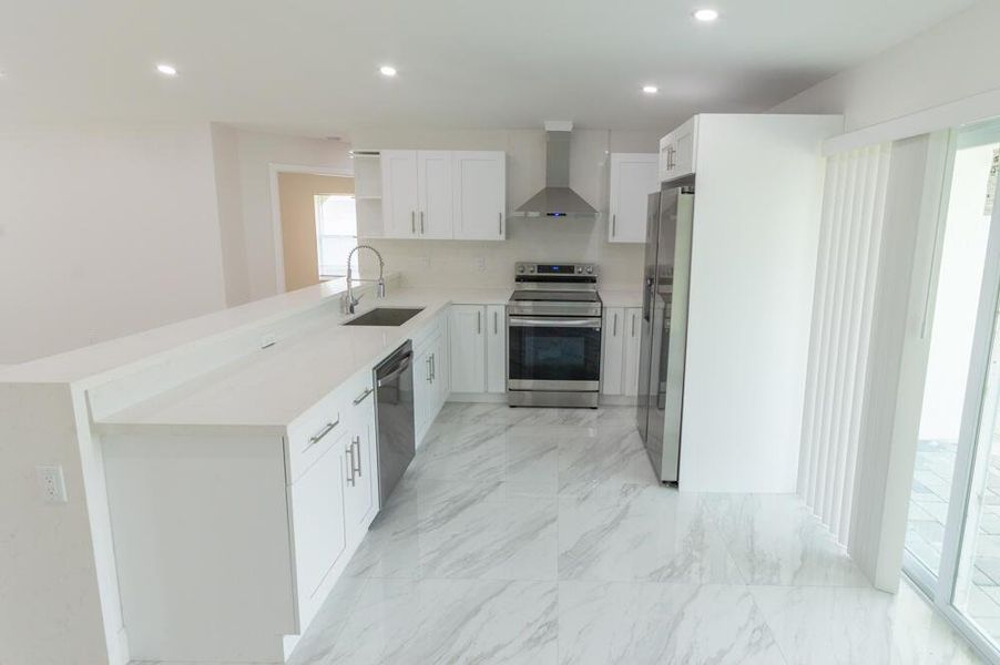 Furnished interior view inside a new home in , West Palm Beach (Image 3).