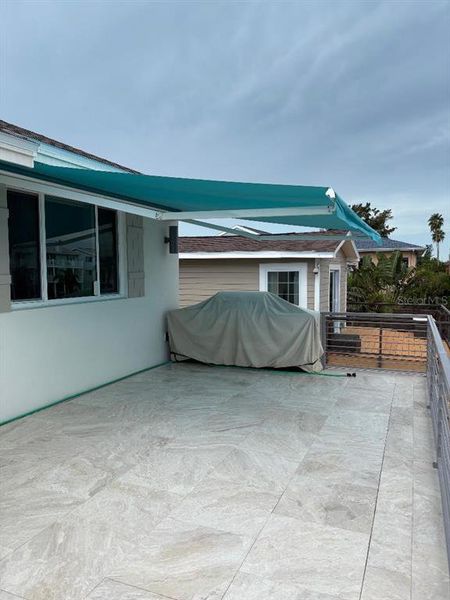 Exterior details and patio area of a home in , Indian Rocks Beach (Image 3). Exterior details and patio area of a home in , Indian Rocks Beach (Image 3).