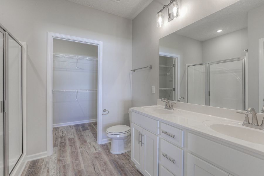 Furnished interior view inside a new home in Fox Run, Manchester (Image 9). Furnished interior view inside a new home in Fox Run, Manchester (Image 9).