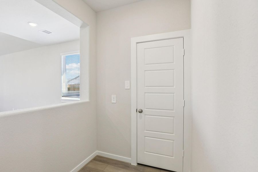Photos are not of the actual home, but are photos of the builder home with same floorplan with similar interior finishes.