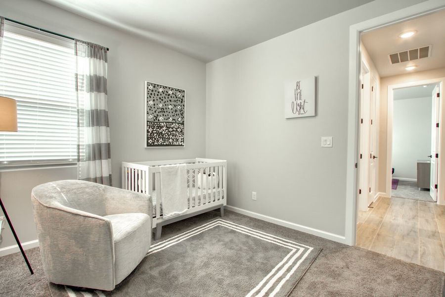 Representative furnished interior of a home built from the Sage by Hakes Brothers in Hillside Park, El Paso (Image 41).
