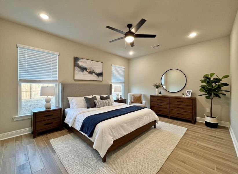 Furnished interior view inside a new home in Natureview, Freeport (Image 7).