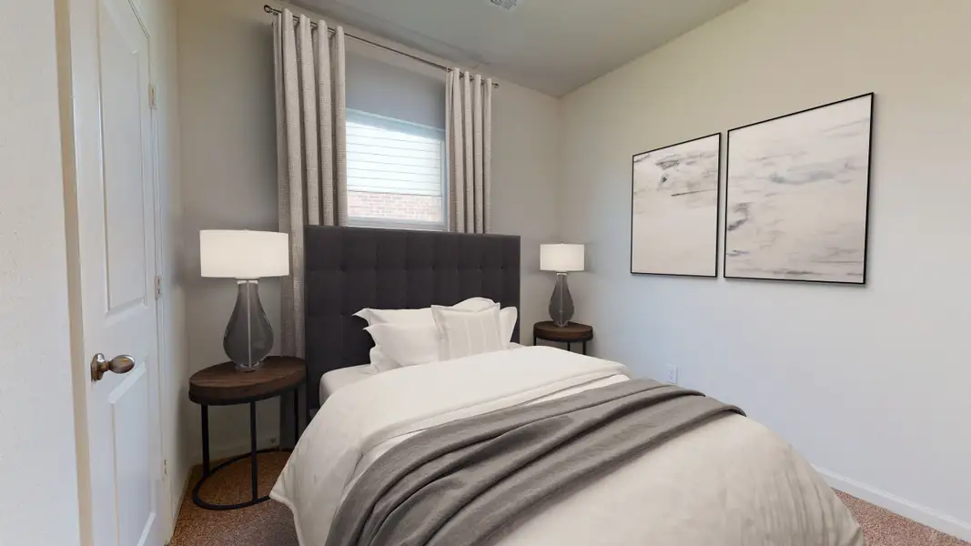 Representative furnished interior of a home built from the Falcon by Starlight Homes in Bryson's Ridge - New Homes in Spring Hope, NC, Spring Hope (Image 10).