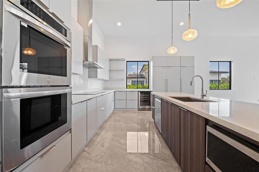 Furnished interior view inside a new home in , Davie (Image 7).