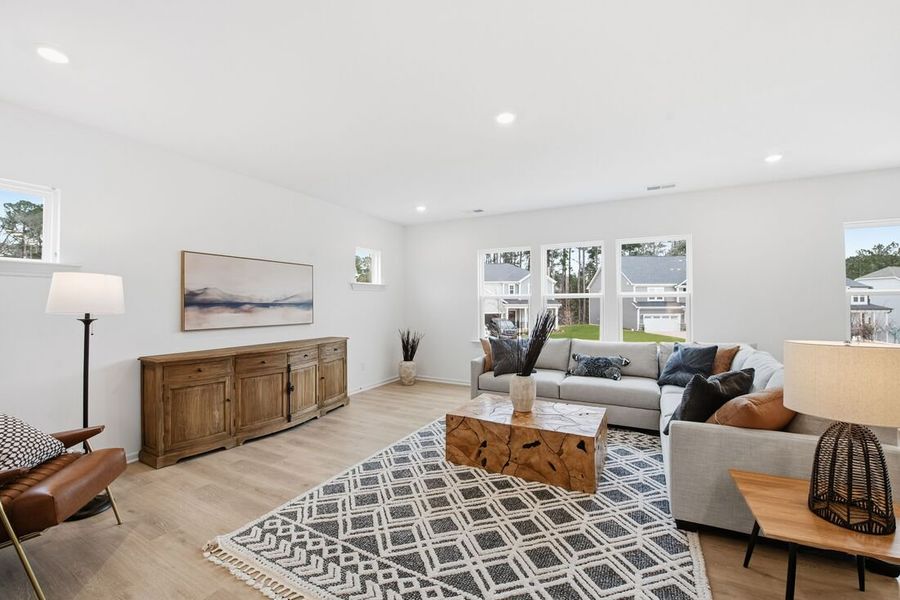 Representative furnished interior of a home built from the Bedford by Taylor Morrison in Hickory Grove, Sanford (Image 11).
