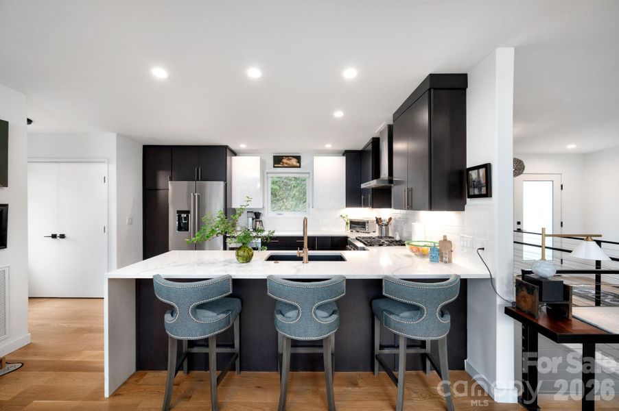 Furnished interior view inside a new home in , Asheville (Image 29).