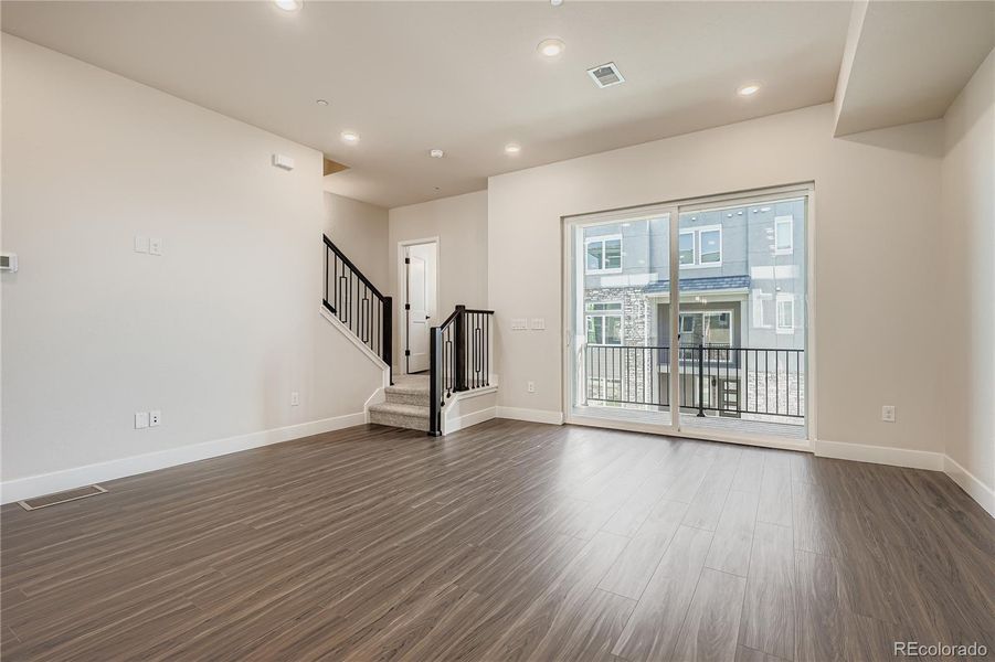 Second floor balcony