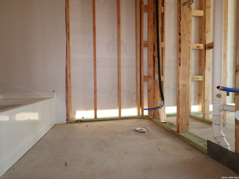 In-progress construction of a new home in Agave, San Antonio, TX (Image 34).
